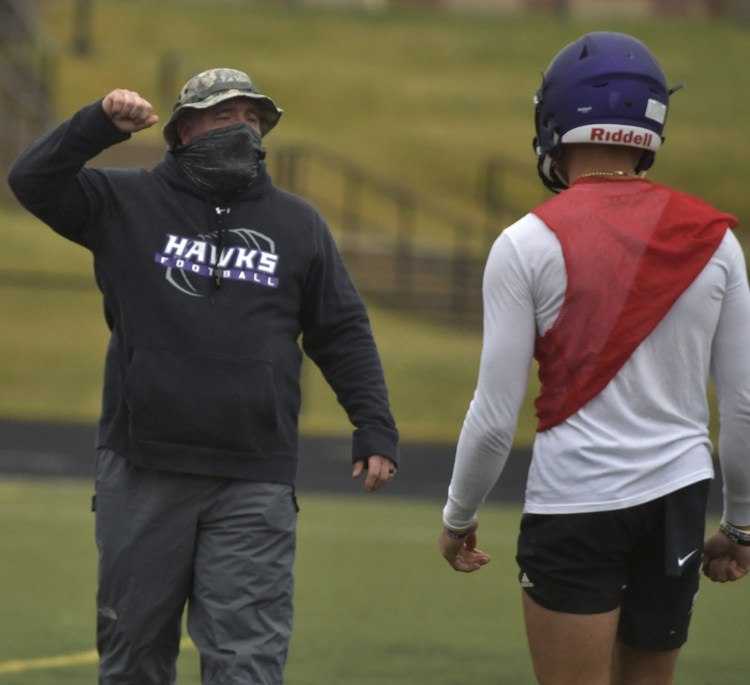 INDIAN TRAIL FOOTBALL PRACTICE